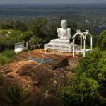 MIHINTALE Mihintale,-The-great-Seated Buddha at Mihintale, Anuradhapura