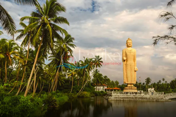 Tsunami Memorial - Peraliya Buddha Statue in Hikkaduwa, Sri Lanka